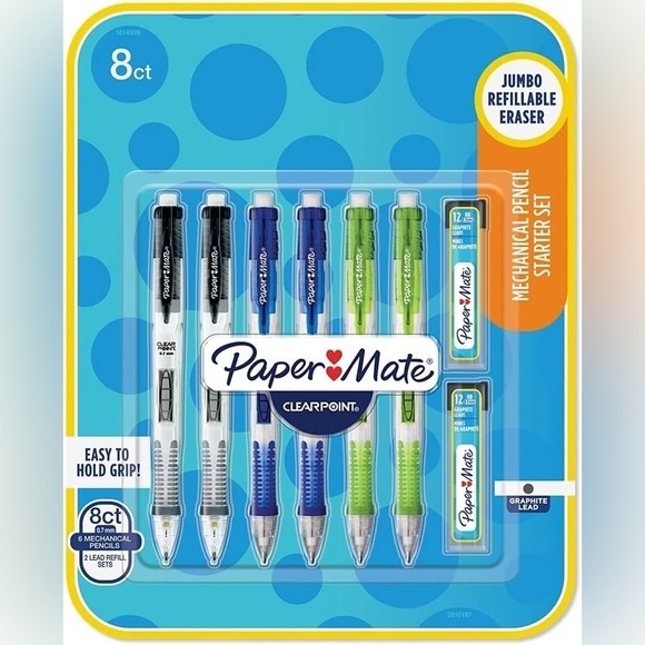 Papermate Office Papermate Clearpoint Mechanical Pencil 8 Pack 6